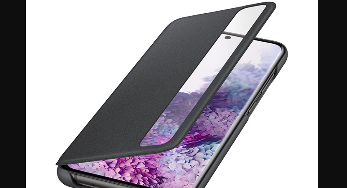 Galaxy S20の純正ケース「Smart Clear View Cover」が凄い!!